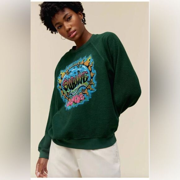 Daydreamer Sublime raglan French terry Sweatshirt. NWT - Picture 1 of 8